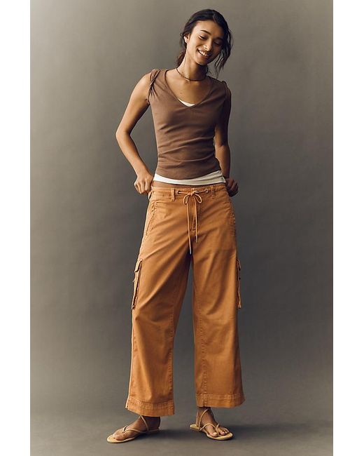 Maeve Brown Betty V-Neck Short-Sleeve T-Shirt By
