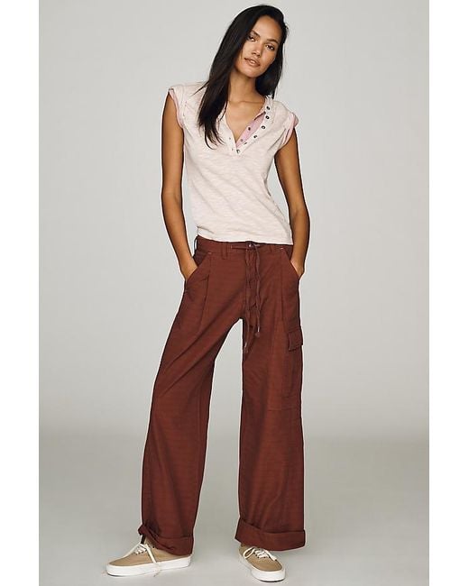 Pilcro Multicolor Cade Utility Chino Trousers