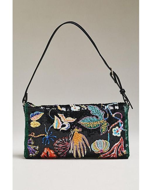 Celandine Multicolor X Sarah Gordon Beaded Shoulder Bag