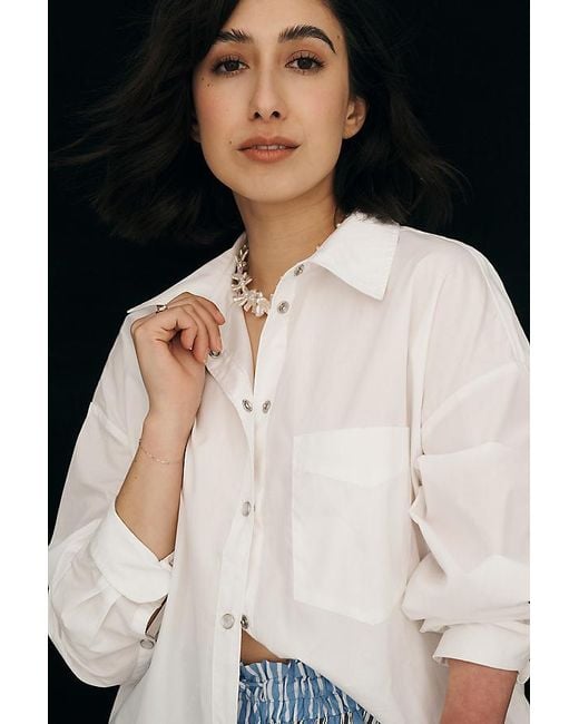 Maeve Black The Bennet Buttondown Shirt By