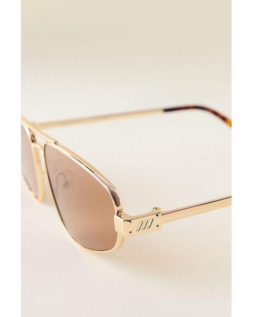 Le Specs Natural Treasure Aviator Sunglasses