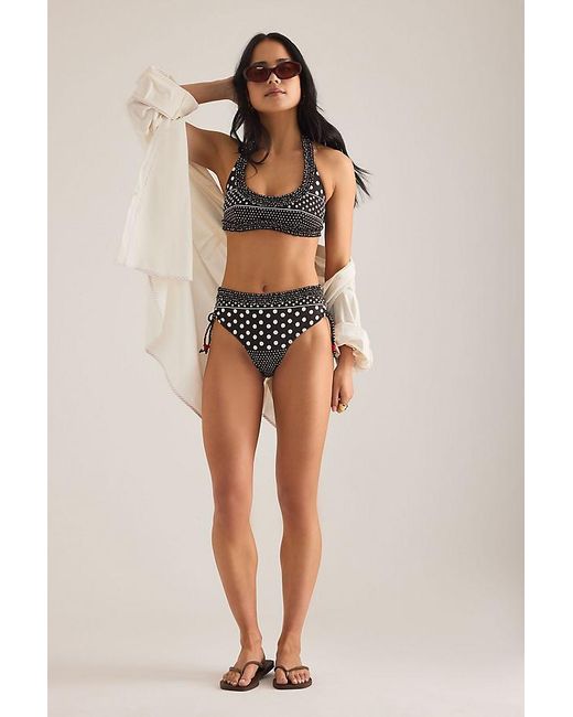 Damson Madder Multicolor Cove Polka Dot Bikini Bottoms