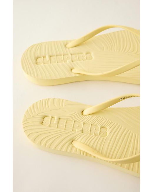 Sleeper Natural Tapered Flip Flops
