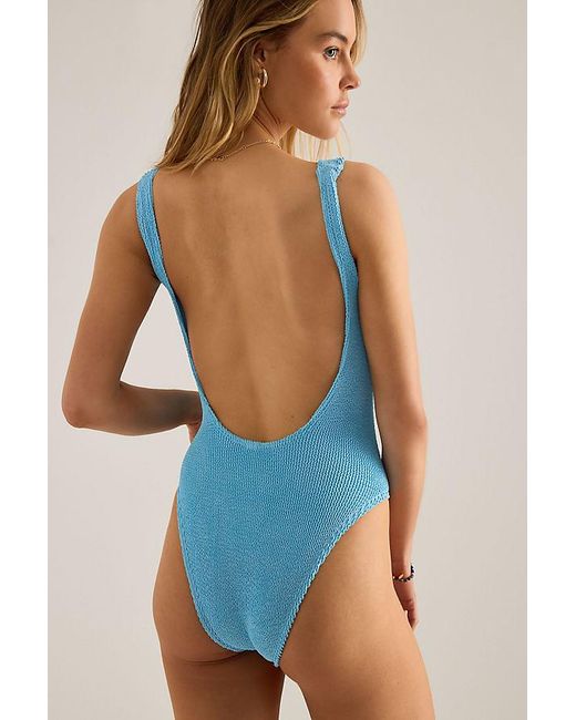 Bondeye Blue Mara Scoop One-Piece Swimsuit