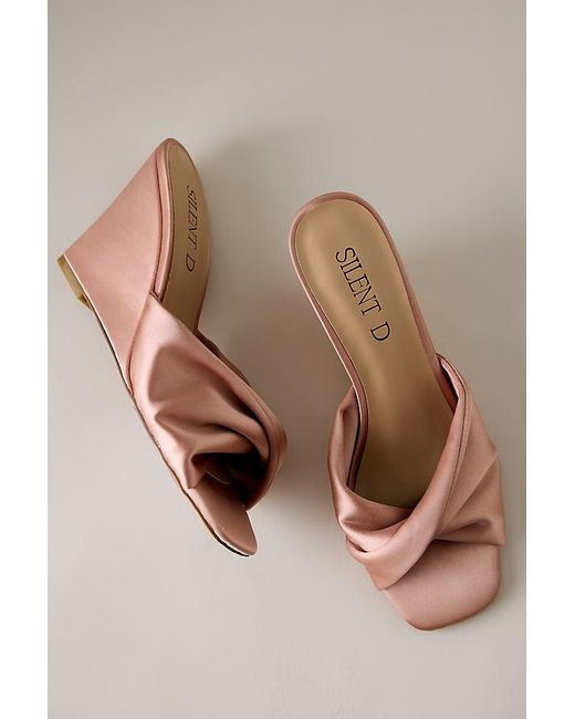 Silent D Natural Katia Wedge Heels
