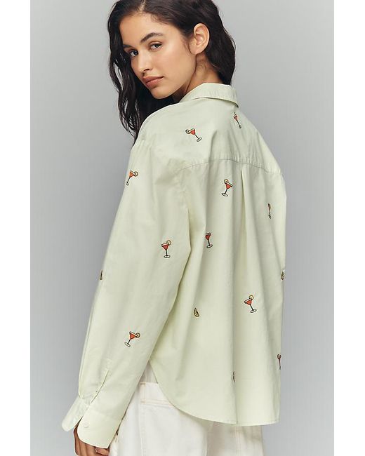 Maeve Green The Shrunken Bennet Buttondown Shirt By