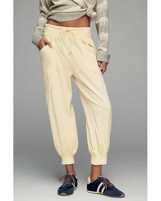 Daily Practice Metallic Easygoing Capri Drawstring Joggers