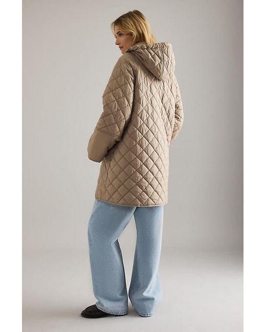 Barbour Blue Cara Quilted Jacket