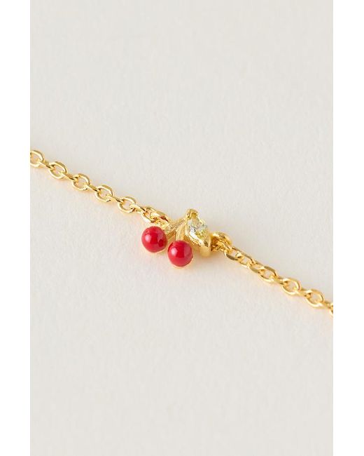 Enamel Copenhagen White Cherry Bracelet