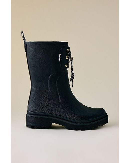 Barbour Black Devlin Mid Welly