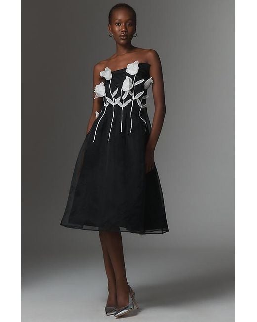 side knot midi dress Curvy Side Knot Midi Dress
