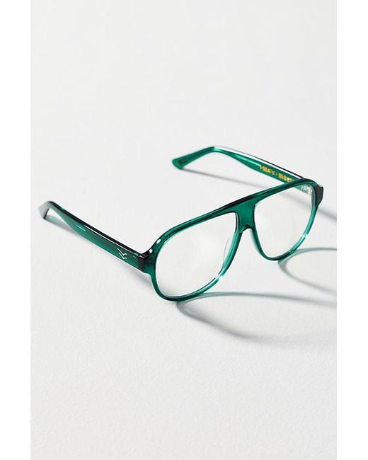 I-SEA Green Charlotte Polarised Aviator Reading Glasses