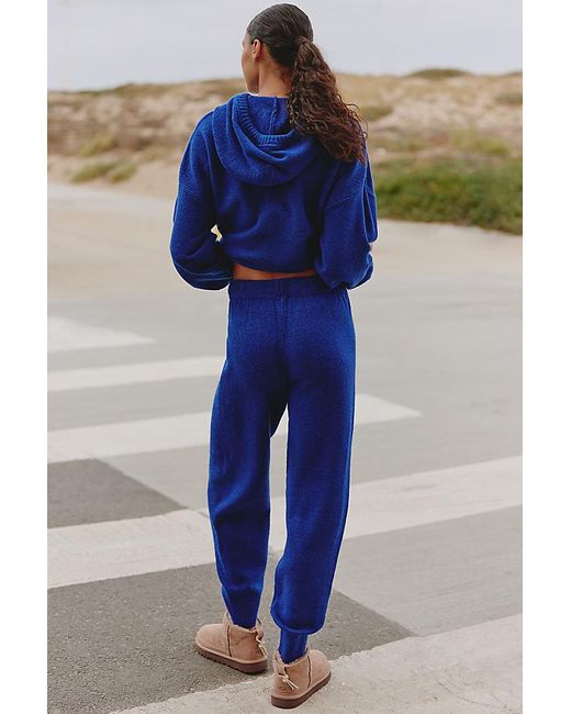 Daily Practice Blue Huddle Up Pop Cord Joggers