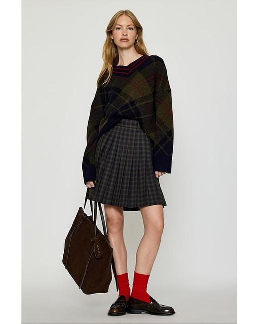 Barbour Black Carville Mini Skirt