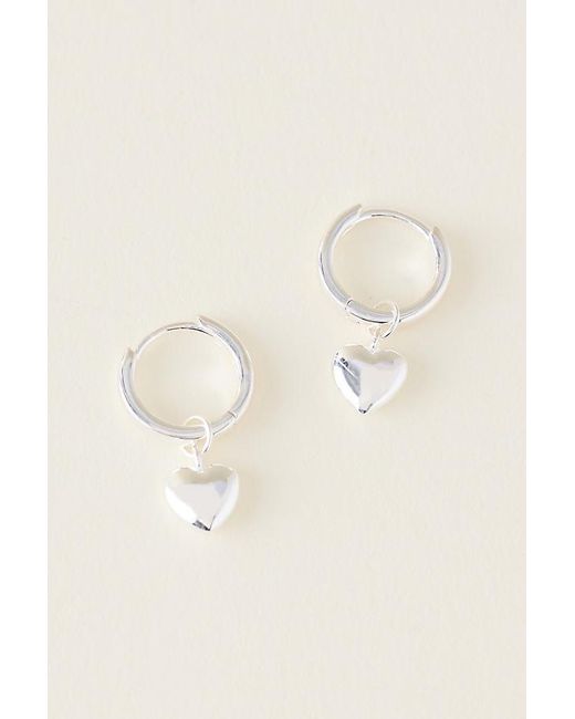 Enamel Copenhagen Natural Amore Huggie Hoop Earrings