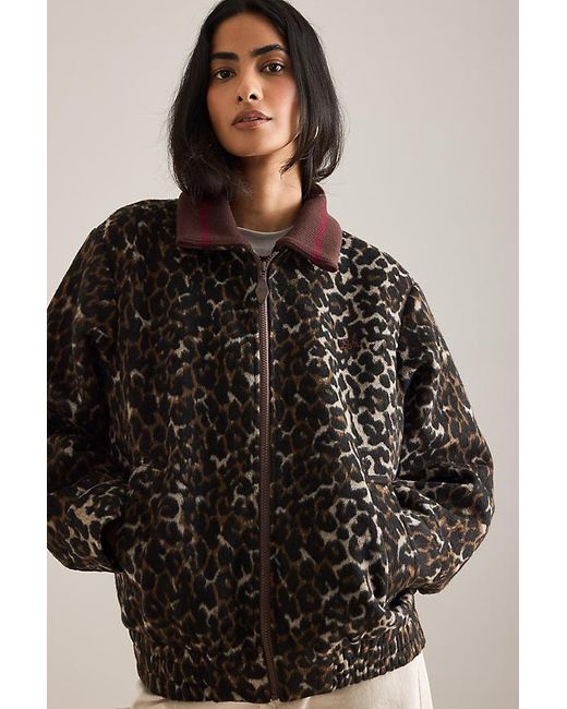 Damson Madder Black Pixie Bomber Jacket
