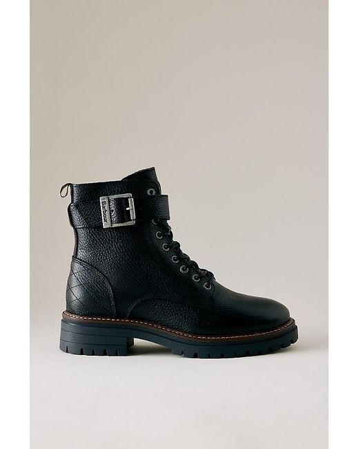 Barbour Black Heidi Commando Boots