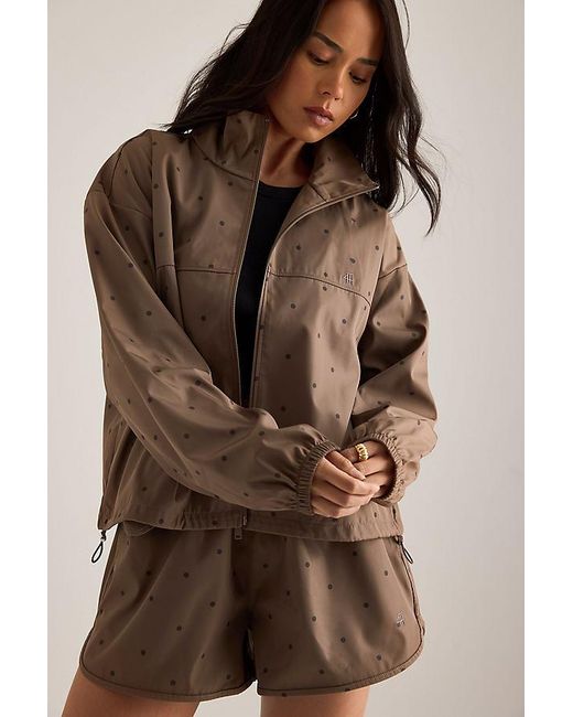 4th & Reckless Brown Haven Polka Dot Jacket
