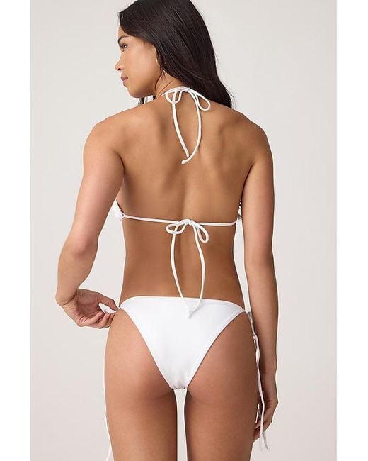 Faithfull The Brand Brown Leo Tie-Side Bikini Bottoms