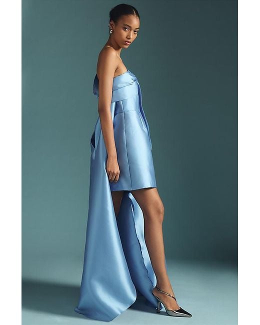 knee length dresses for ladies Hutch Off-The-Shoulder Bow Mini Dress main image 0