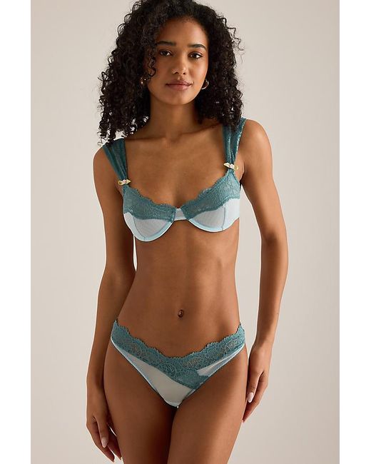 Wild Lovers Blue Floriane Knickers