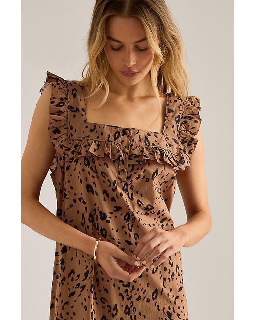 It's 9pm Natural Lucinda Organic Cotton Maxi Dress