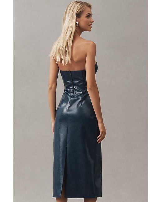 mare mare strapless seamed a-line midi dress Sutton Strapless Maxi Dress – Marine Layer main image 1