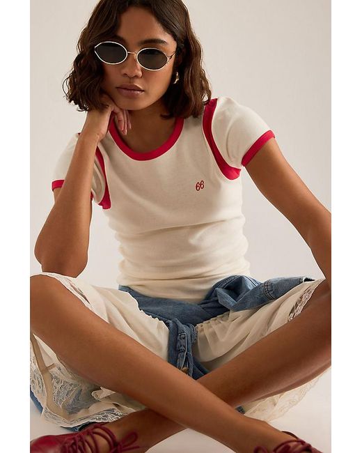 By Anthropologie Blue Football Baby T-Shirt