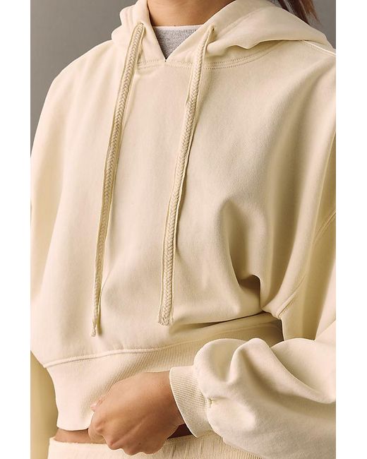 Daily Practice Natural Drawstring Hoodie