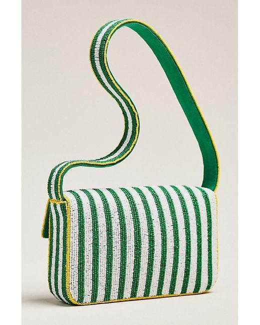 By Anthropologie Multicolor The Fiona Beaded Bag: Food & Drink Edition