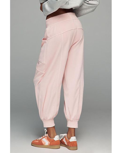 Daily Practice Gray Easygoing Capri Drawstring Joggers