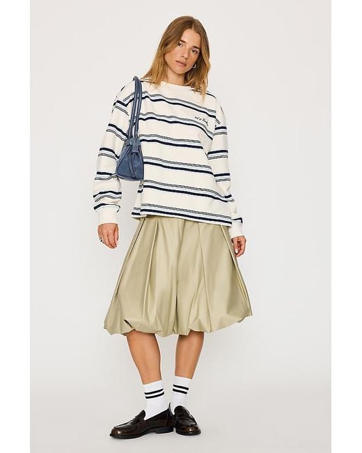 4th & Reckless Natural Shayla Stripe Top