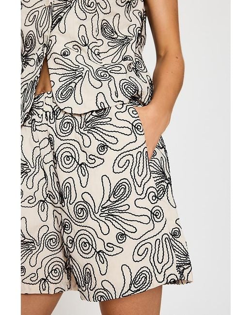 Object Natural Kerry High-Waisted Shorts