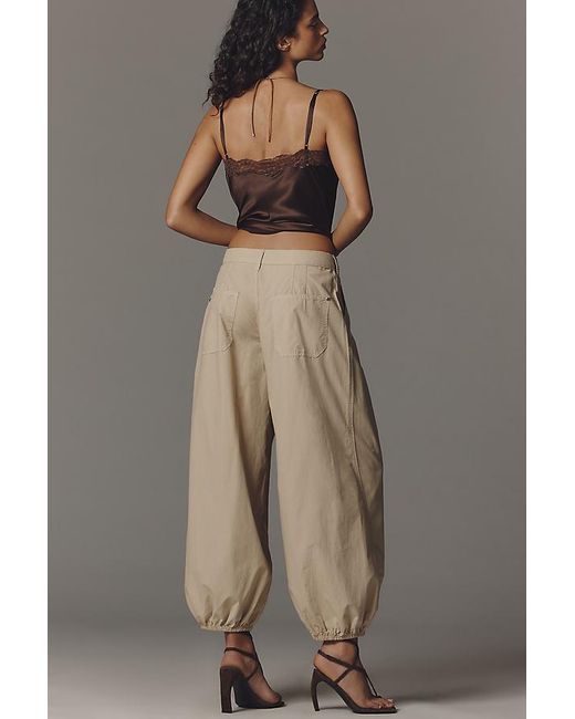 Pilcro Natural Balloon Trousers