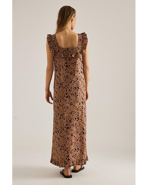 It's 9pm Natural Lucinda Organic Cotton Maxi Dress