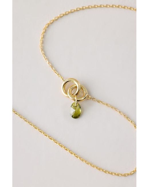 Pdpaola Metallic Plated Lily Necklace