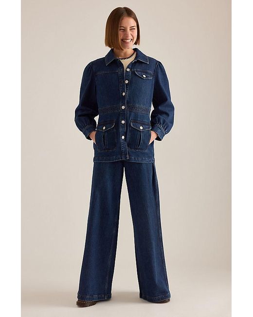 seventy + mochi Blue Idaho Denim Jacket