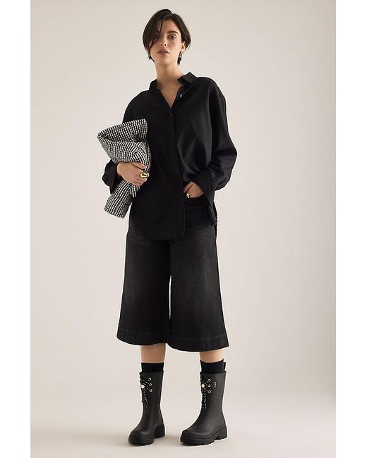 Barbour Black Devlin Mid Welly