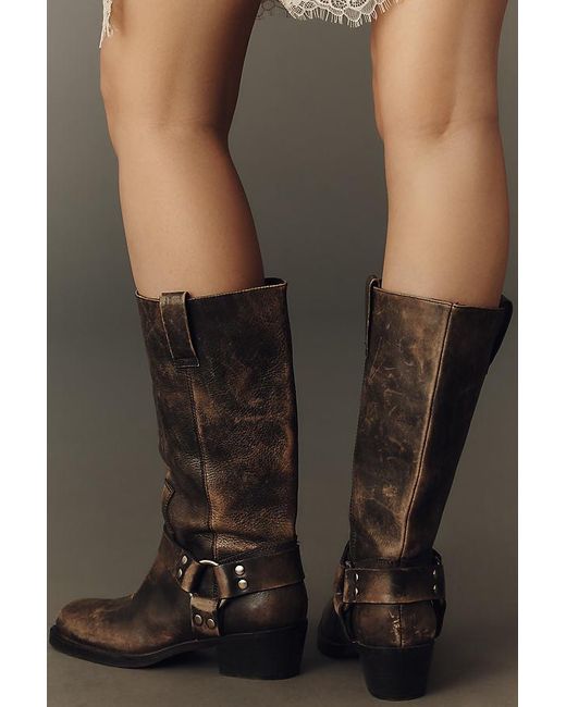 Silent D Gray Hervee Moto Boots