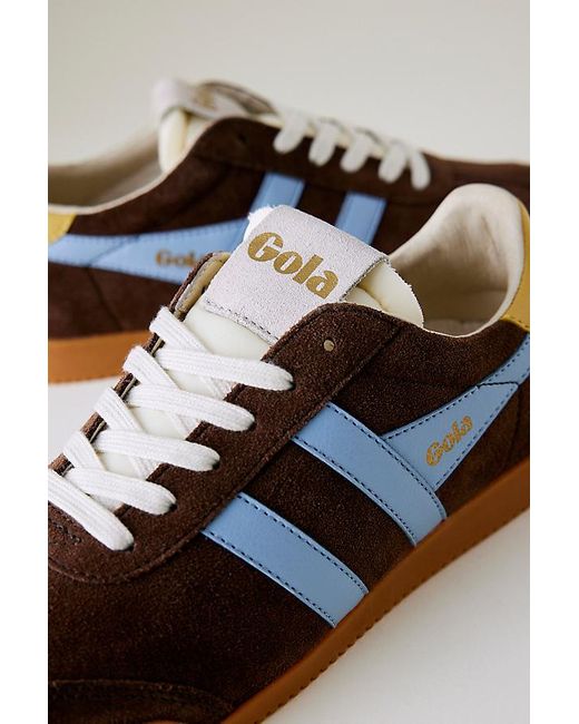 Gola Gray X Anthropologie Suede Elan Trainers