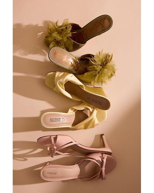 Silent D Pink Katia Wedge Heels
