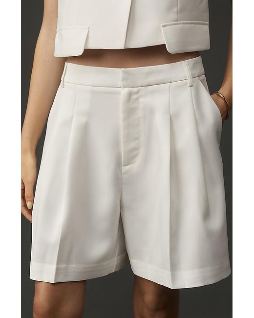 Maeve Black Tailored Shorts