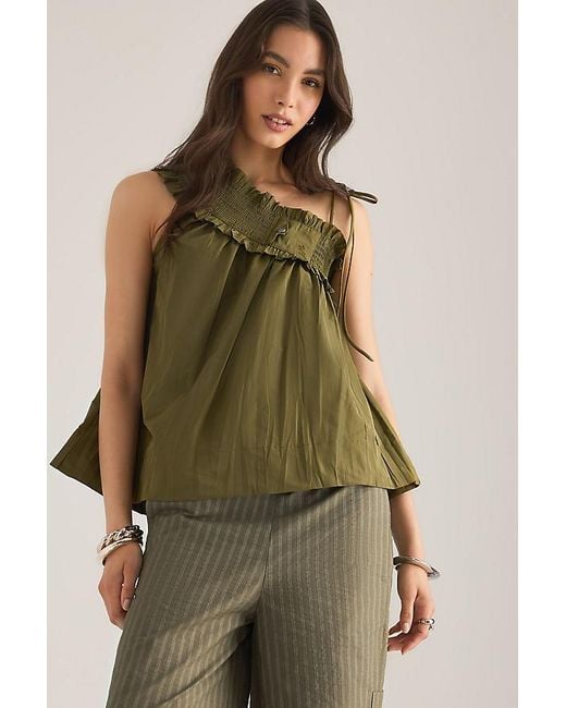 Damson Madder Green Alma Cami Top