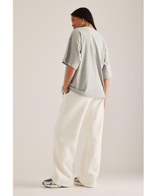 4th & Reckless Natural Fergie Pintuck Wide-Leg Joggers