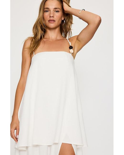 4th & Reckless White Salma Layered Maxi Dress