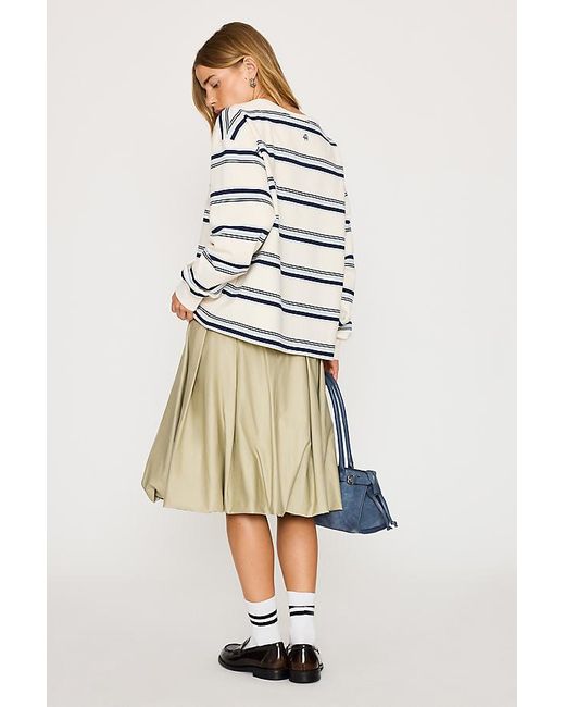 4th & Reckless Natural Shayla Stripe Top