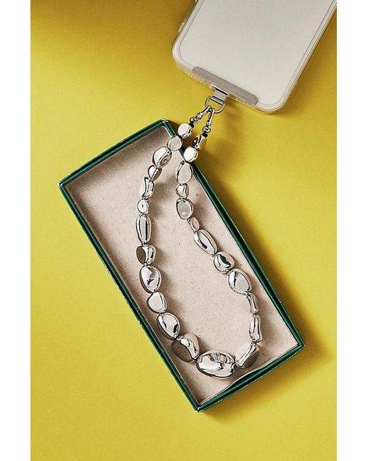 By Anthropologie Natural Chunky Phone Chain