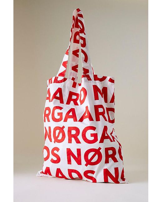 Mads Nørgaard Red Sacky Atoma Tote Bag