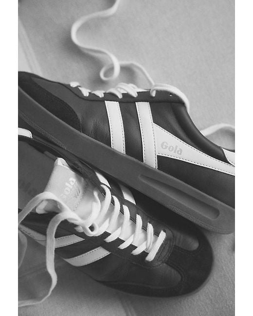 Anthropologie Black Gola Cyclone Trainers