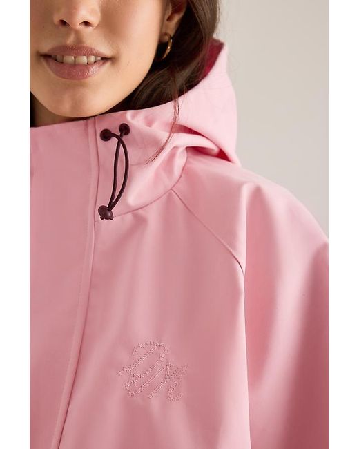 Damson Madder Pink Liu Check Raincoat
